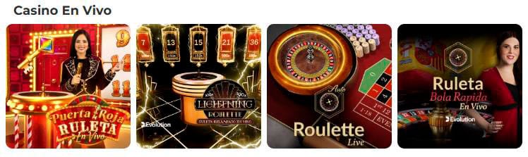 Juegos de casino en vivo en Gratogana Casino